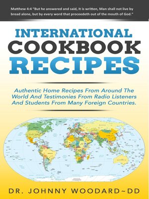cover image of International Cookbook Recipes